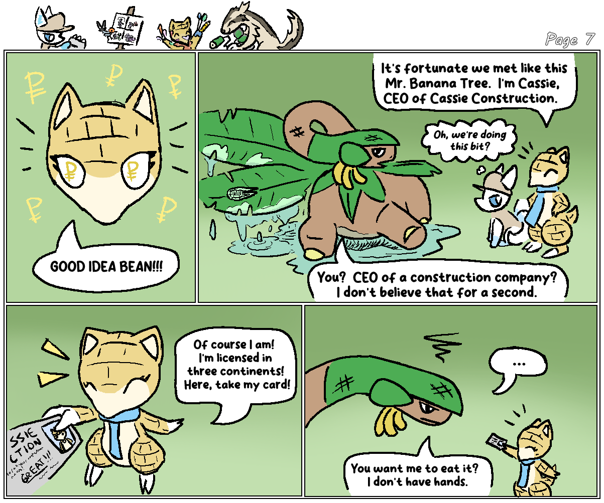 look at how nice her business card is. a young entrapeneuer!